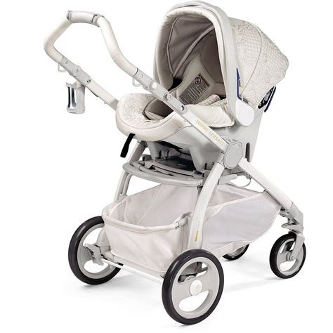 young versace pram white uk